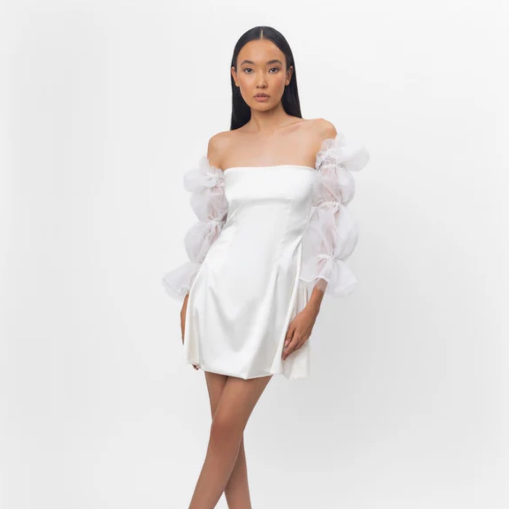 Lurelly Cloud Silk Dress